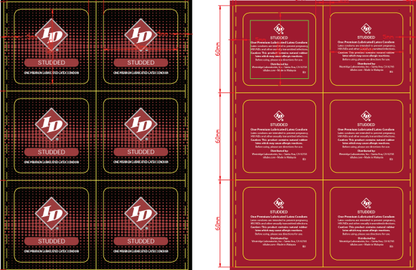 Studded Condom Bag of 144 Pcs