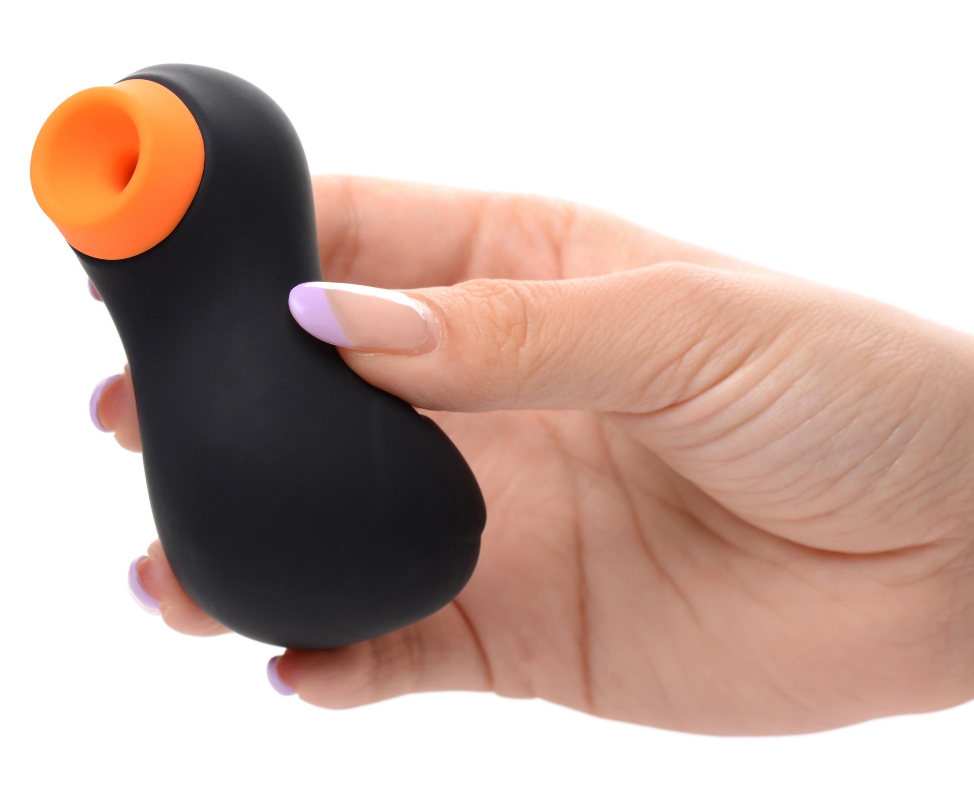 Sucky Ducky Silicone Clitoral Stimulator - Black INM-AG685BLK