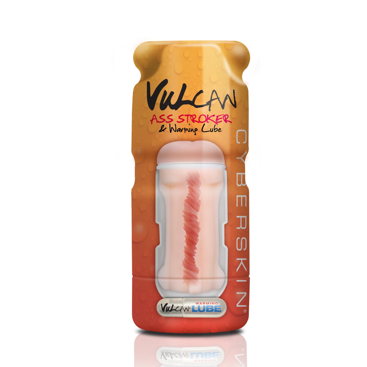 Vulcan Cyberskin - Ass Stroker & Warming Lube -  Light TS1600377