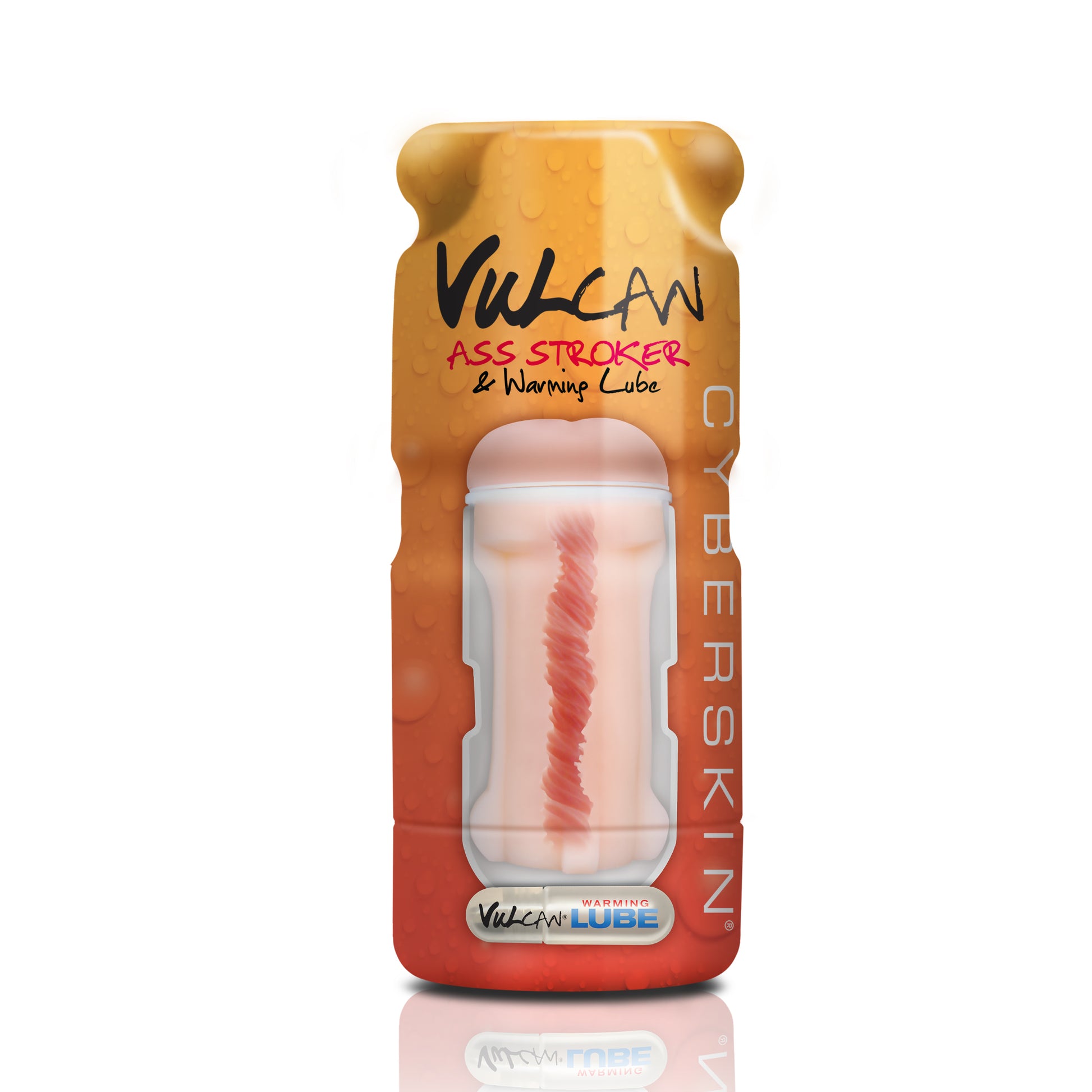 Vulcan Cyberskin - Ass Stroker & Warming Lube -  Light TS1600377