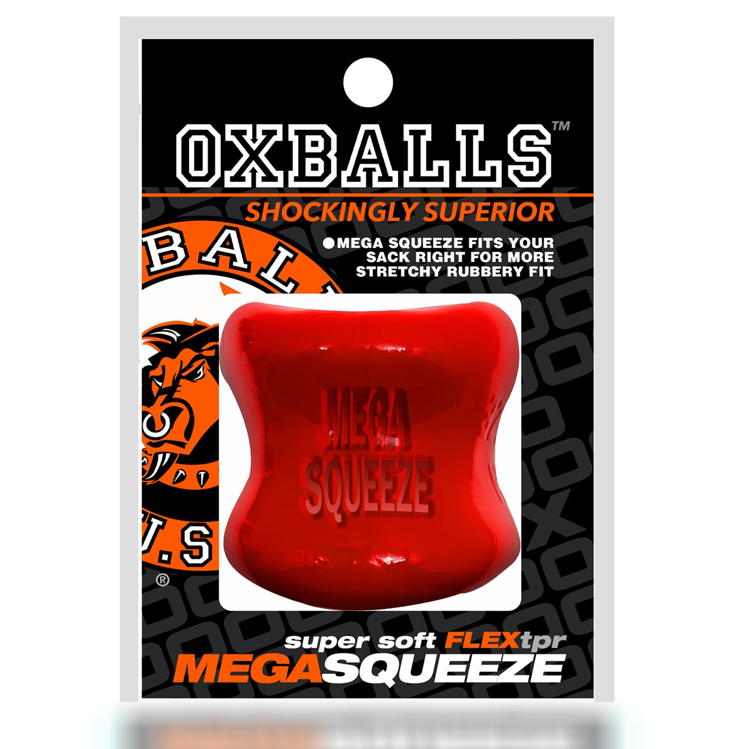 Mega Squeeze - Ergofit Ballstretcher - Red OX-3077-RED