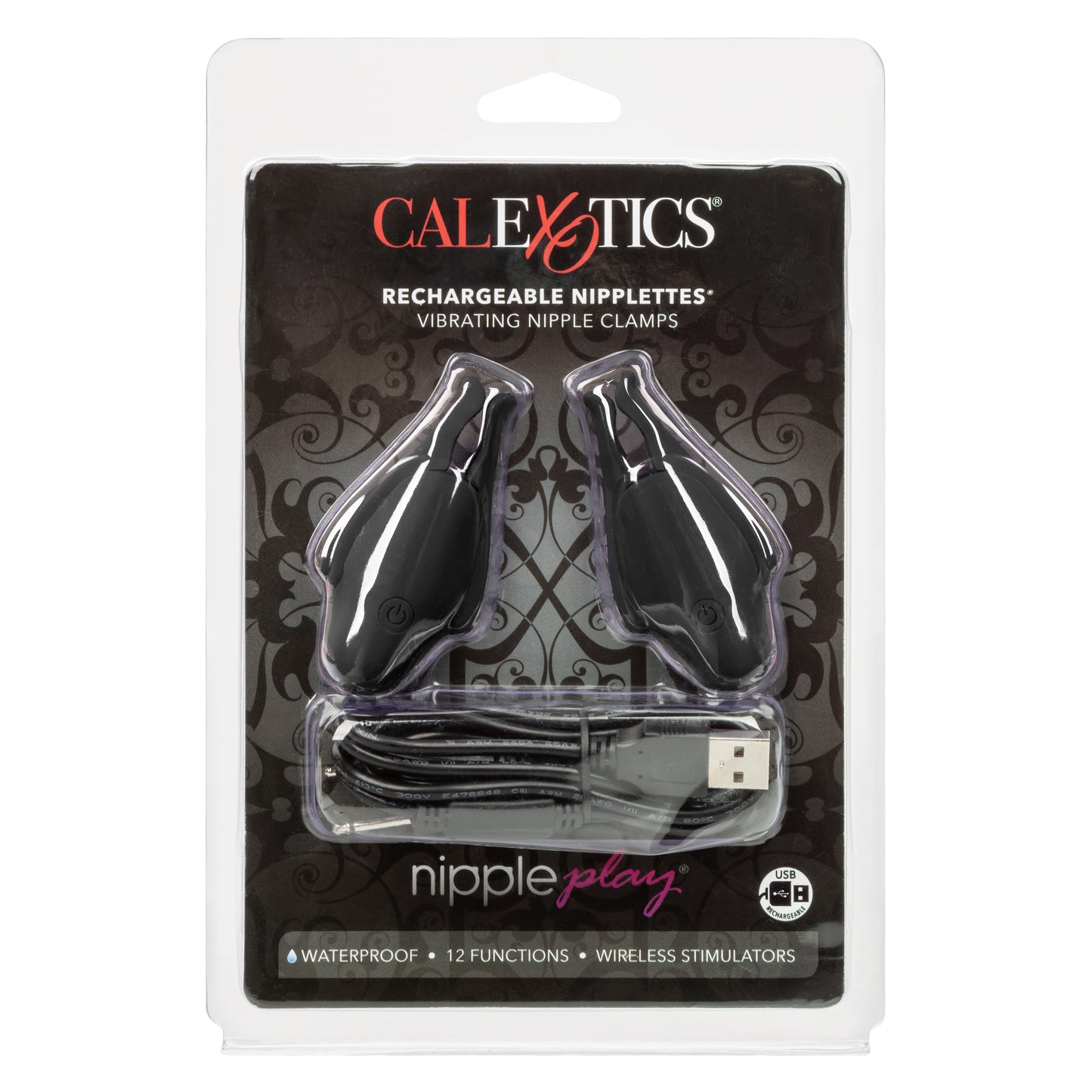 Nipple Play Rechargeable Nipplettes - Black SE2589502