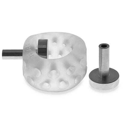 Airballs Electro Air-Lite Ballstretcher With Two   4mm Electro Contact - Clear Ice OX-3084-ELEC