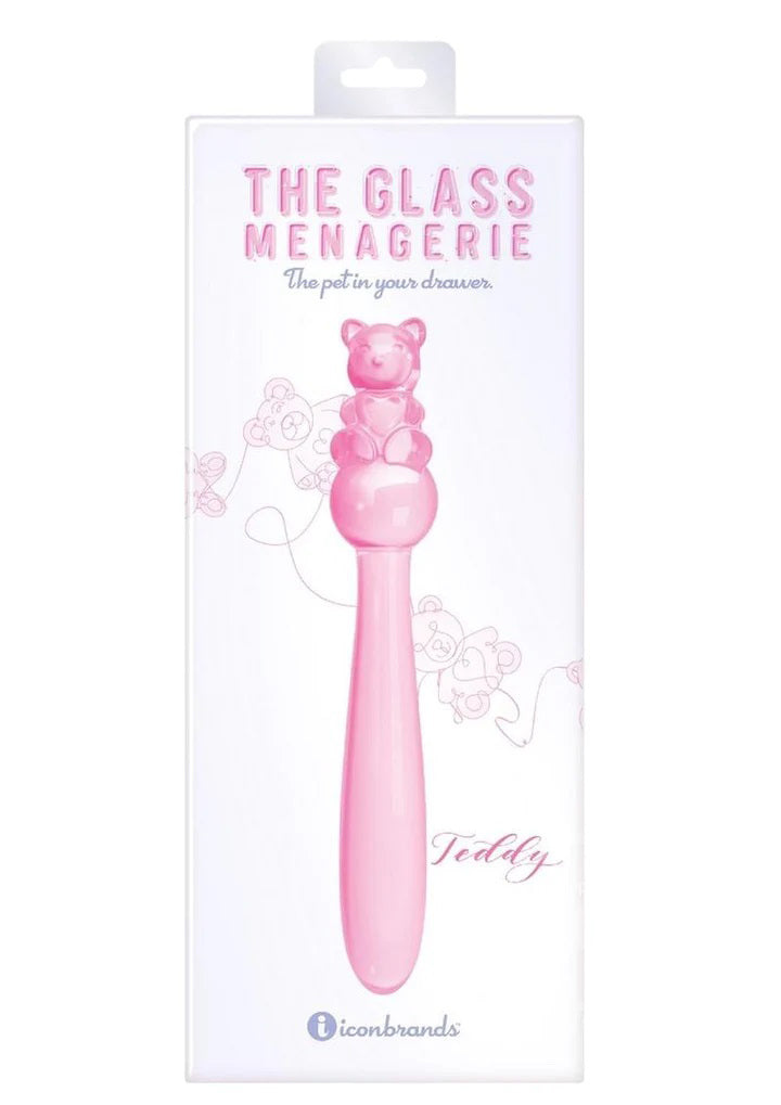 Glass Menagerie - Teddy Dildo - Pink IC1103