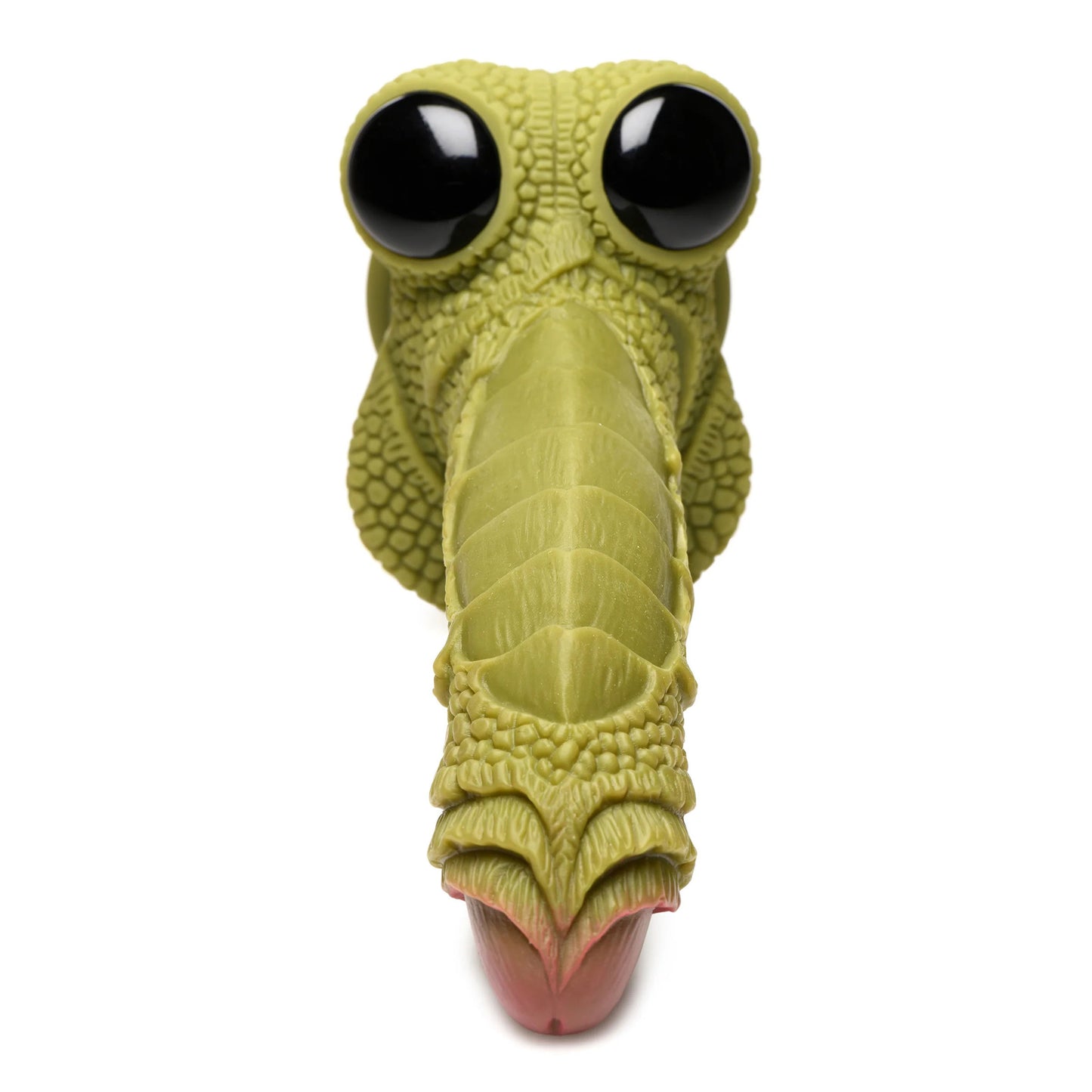 Swamp Monster Green Scaly Silicone Dildo CC-AH055-GRN