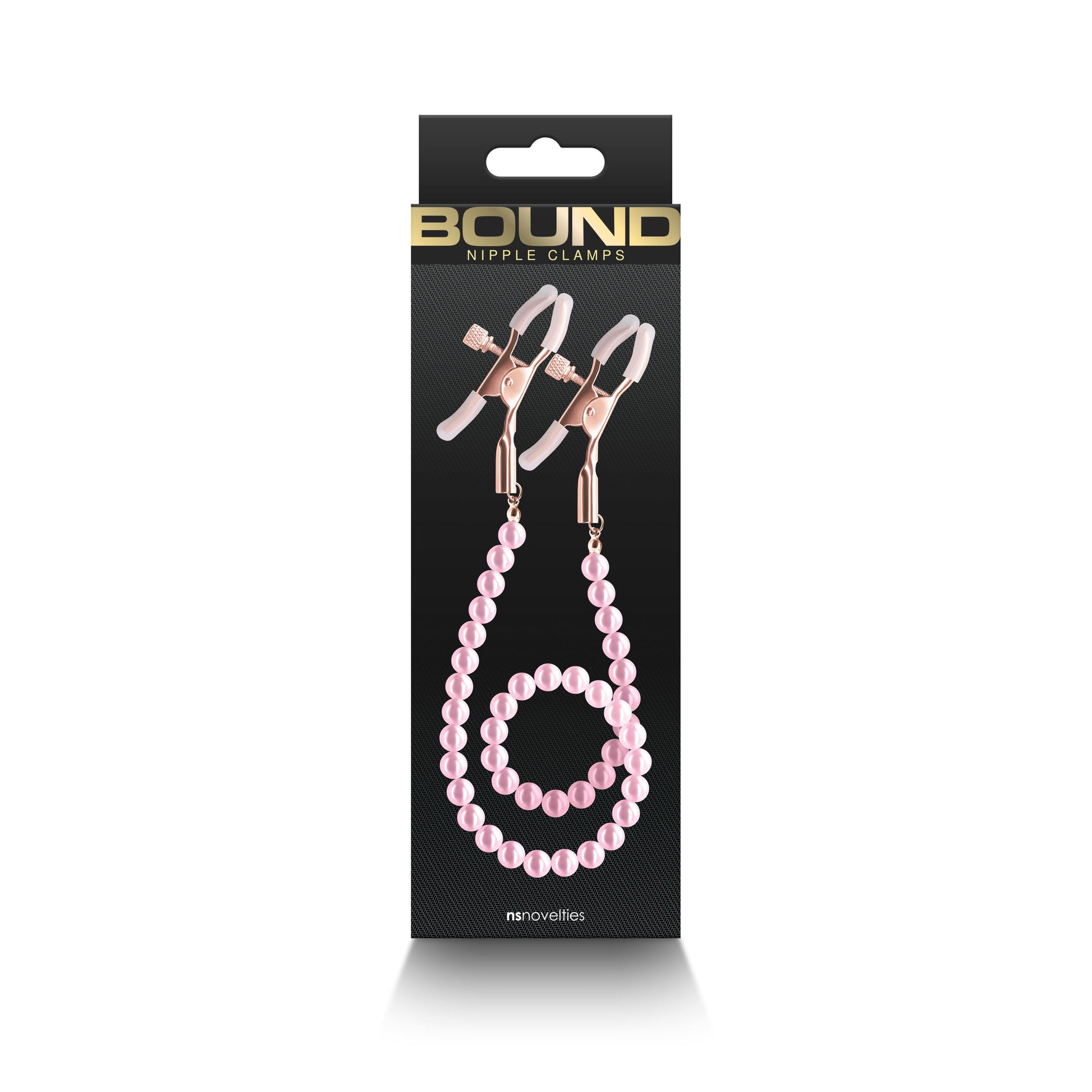 Bound - Nipple Clamps - Dc1 - Pink NSN-1302-44