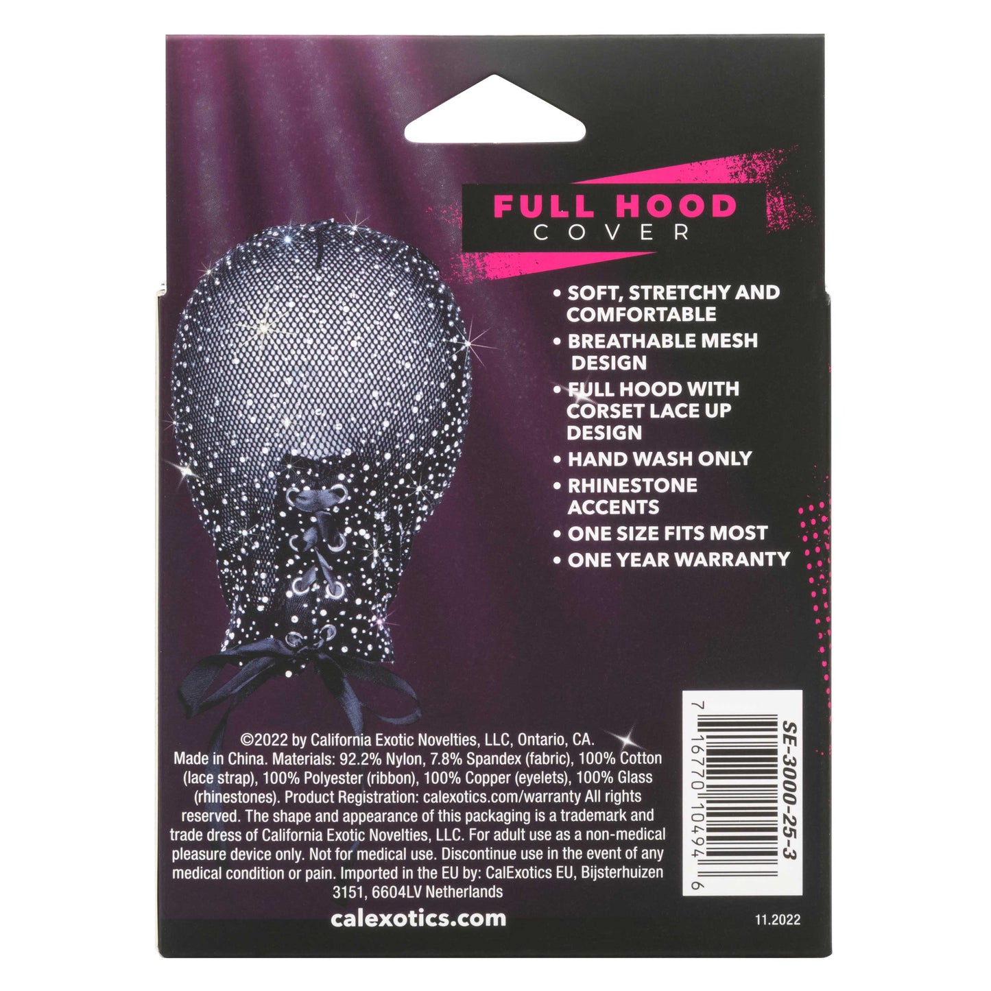 Radiance Full Hood Cover - Black SE3000253