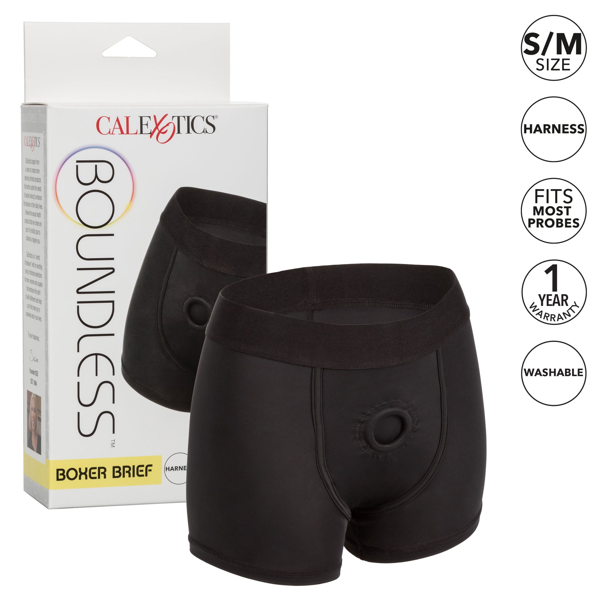 Boundless Boxer Brief - S/m - Black SE2701273