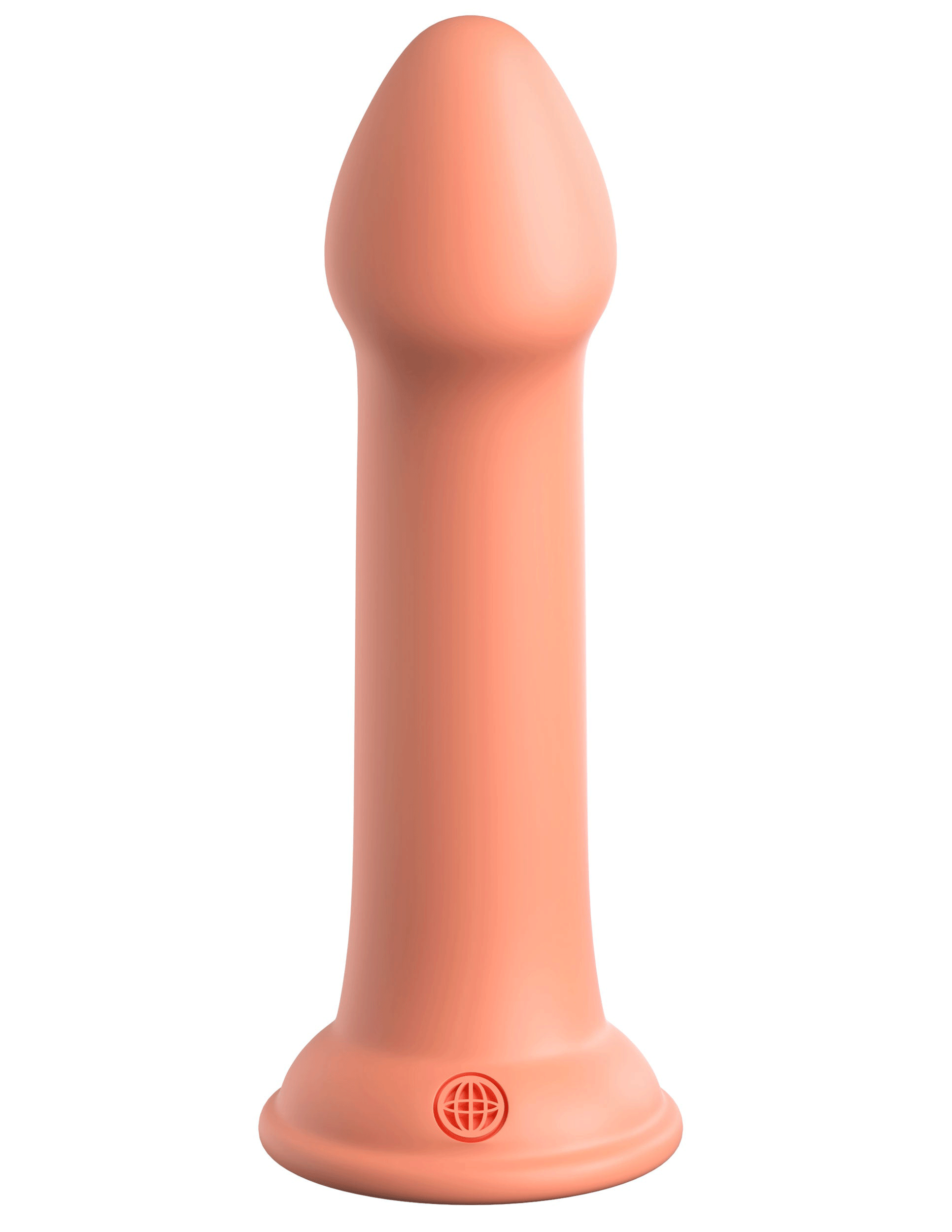 Dillio Platinum - Big Hero 6 Inch Dildo - Peach PD5385-43