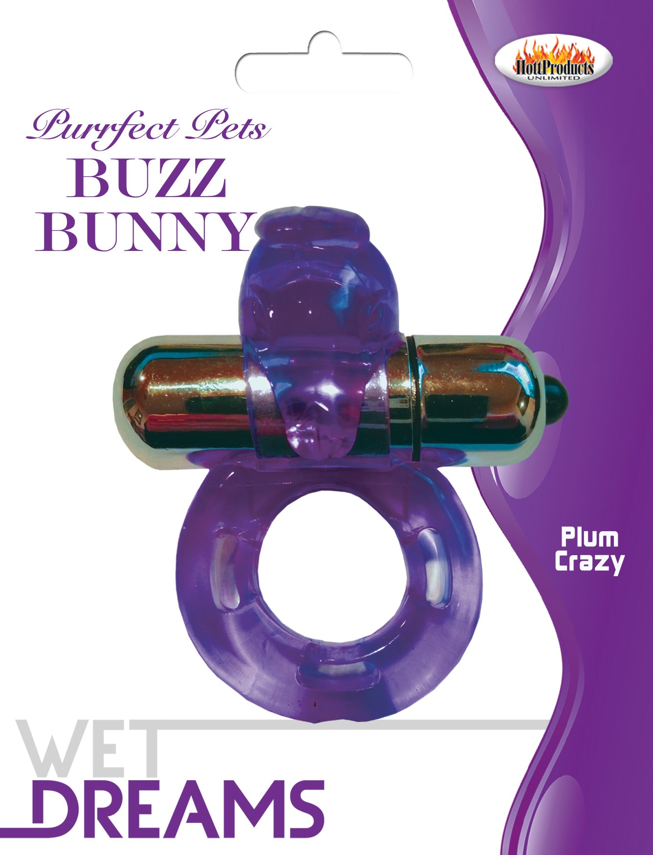 Purrfect Pet Buzz Bunny - Purple HTP2133