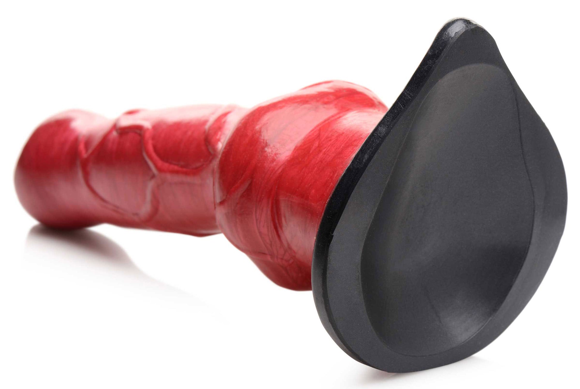 Hell-Hound - Canine Penis Silicone Dildo - Red CC-AG874-RED