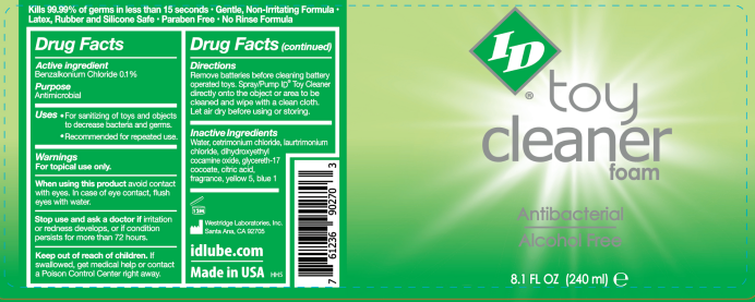 ID Toy Cleaner Foam 8.1 Oz