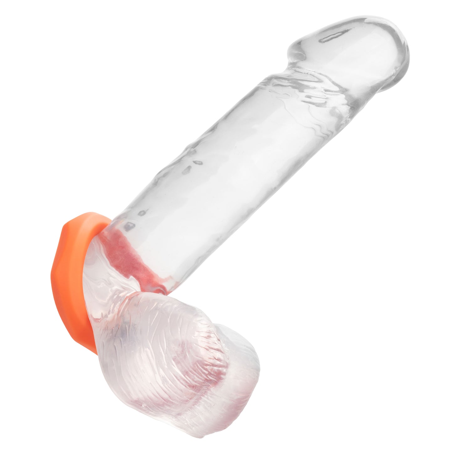 Alpha Liquid Silicone Sexagon Ring - Orange SE1492052