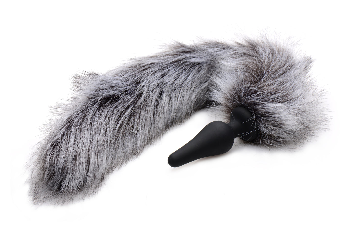 Grey Wolf Tail Anal Plug and Ears Set TZ-AF602