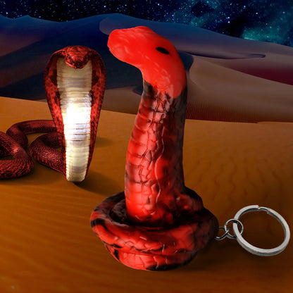 King Cobra Keychain - Red CC-AH426