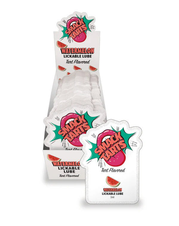 "Smack Tarts Lube 3ml Pouch Display 36pc - Sour Watermelon LG-BT455PD"