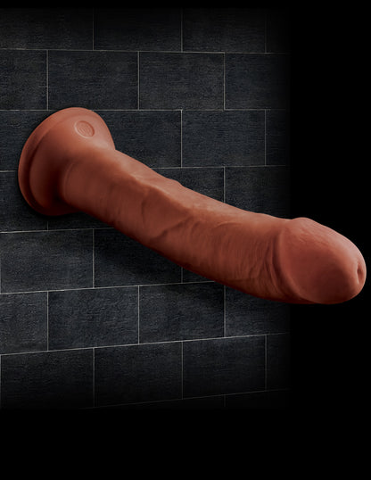 King Cock Plus Triple Density 8 Inch Cock - Brown PD5715-29