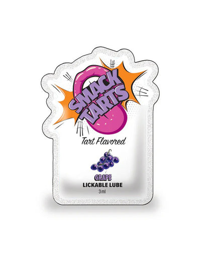 Smack Tarts Lube 3ml Pouch Display 36pc - Sour Grape