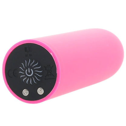 Pink Pussycat Vibrating Silicone Bullet - Pink CG-PPSB