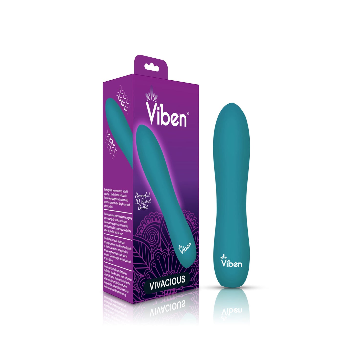 Vivacious Flexible Power Bullet - Ocean