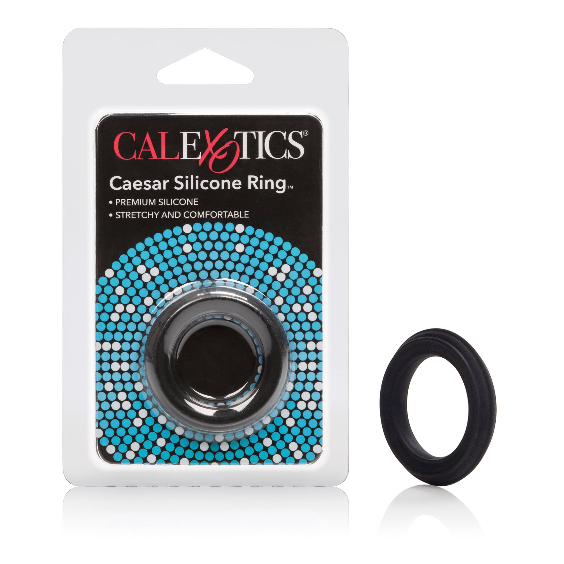 Caesar Silicone Ring - Black SE1368152