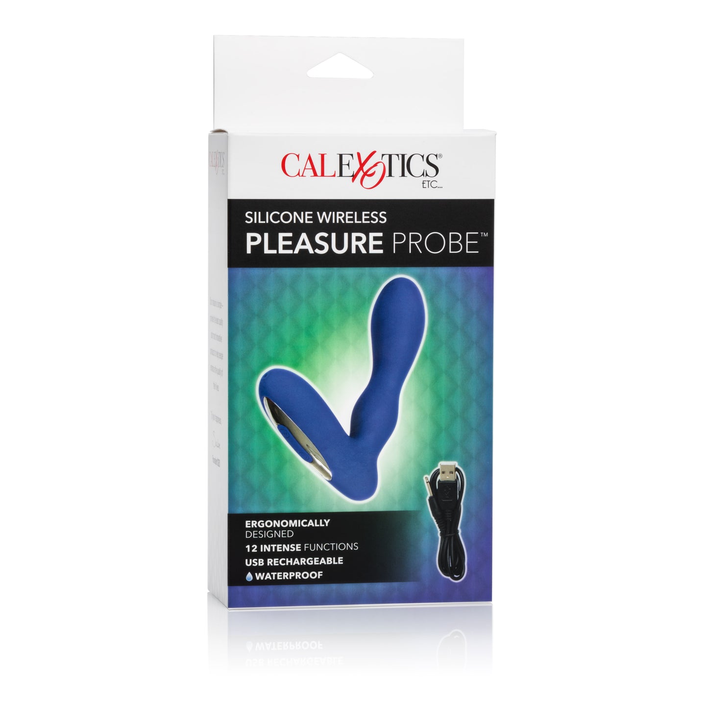 Silicone Wireless Pleasure Probe - Blue Blue SE0436103