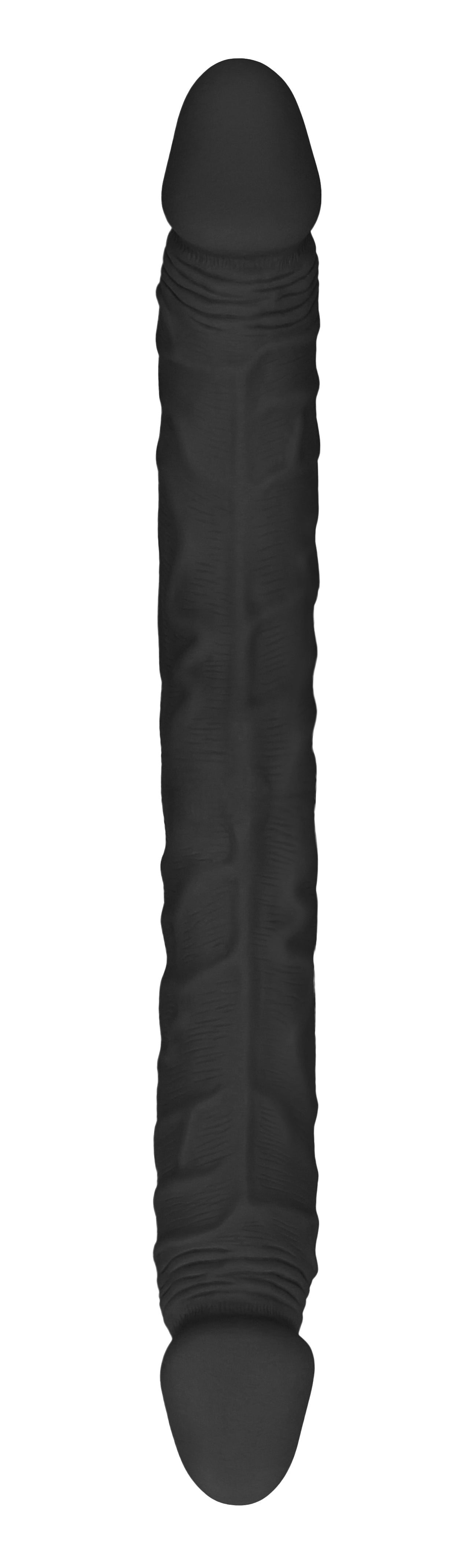 18 Inch Double Dong - Black SH-REA103BLK