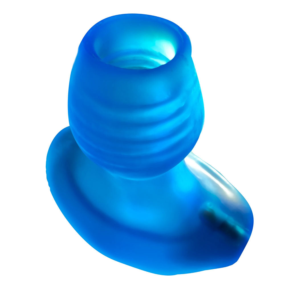 Glow Hole 2 Butt Plug - Large - Blue Morph OX-3044-2-BLUM