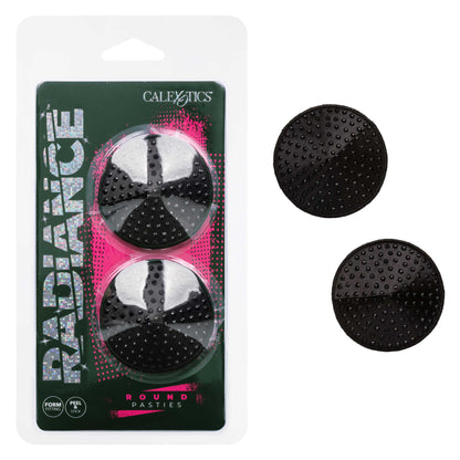 Radiance Round Pasties - Black SE3000062