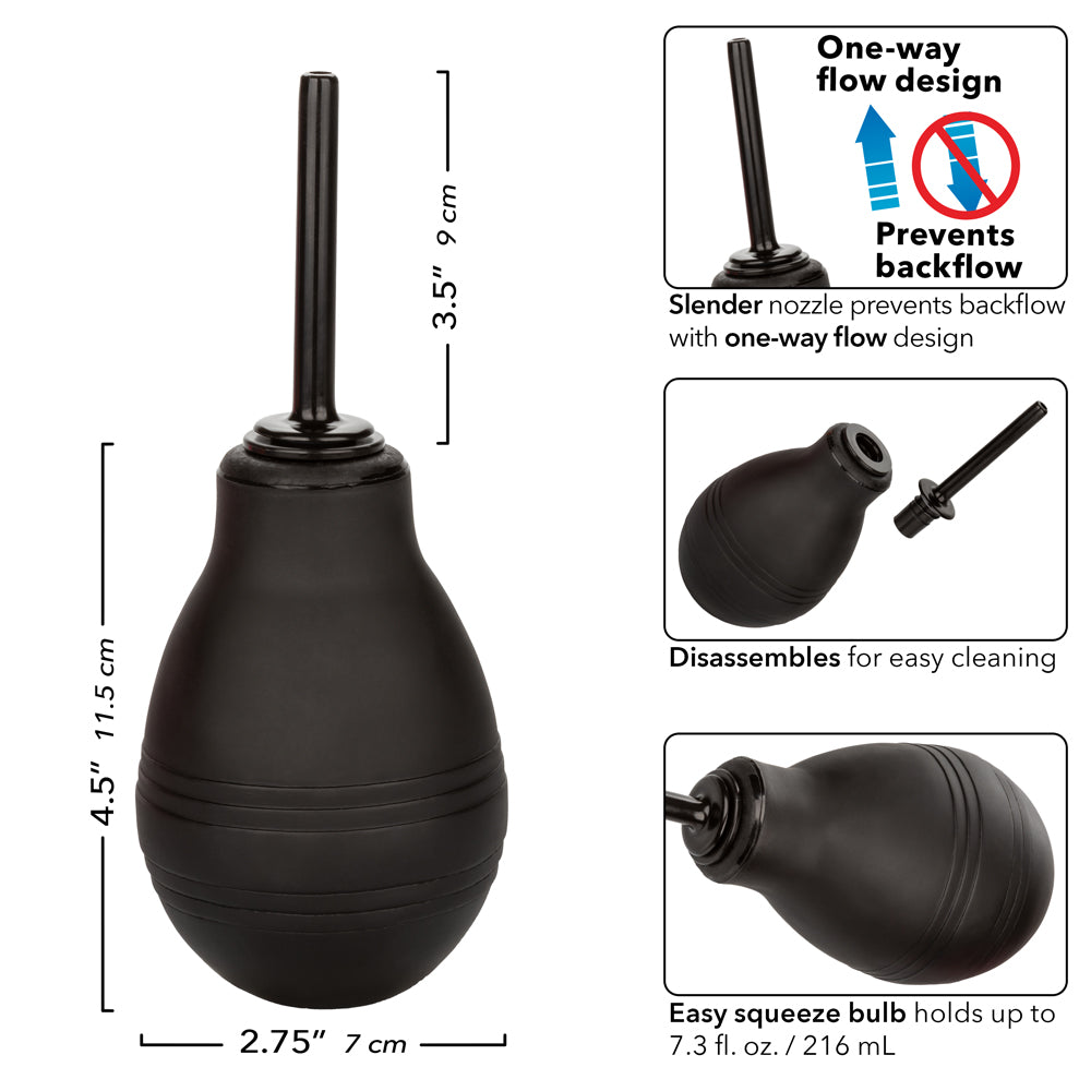 One Way Anal Douche - Black SE0379153