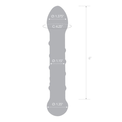 Spiral Staircase Full Tip Dildo GLAS-10