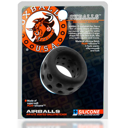 Airballs Air-Lite Vented Ball Stretcher - Black Ice OX-3084-BLKICE