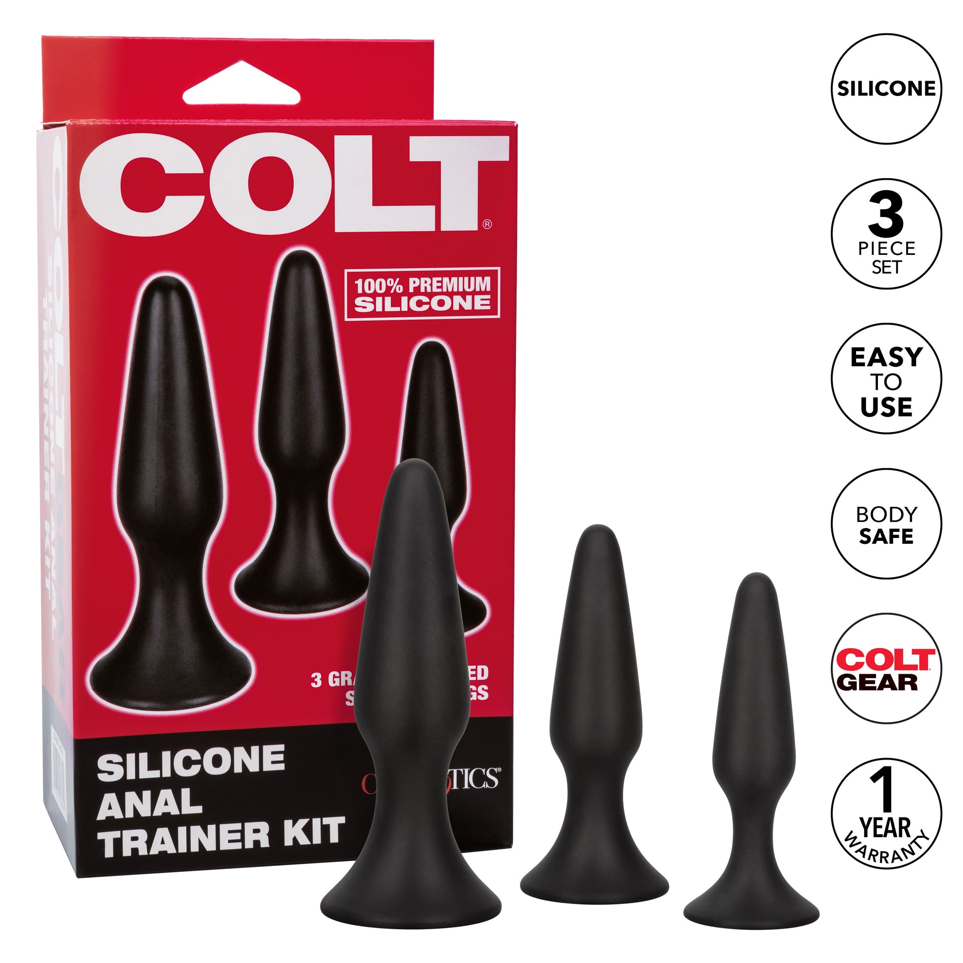 Colt Silicone Anal Trainer Kit SE6871053