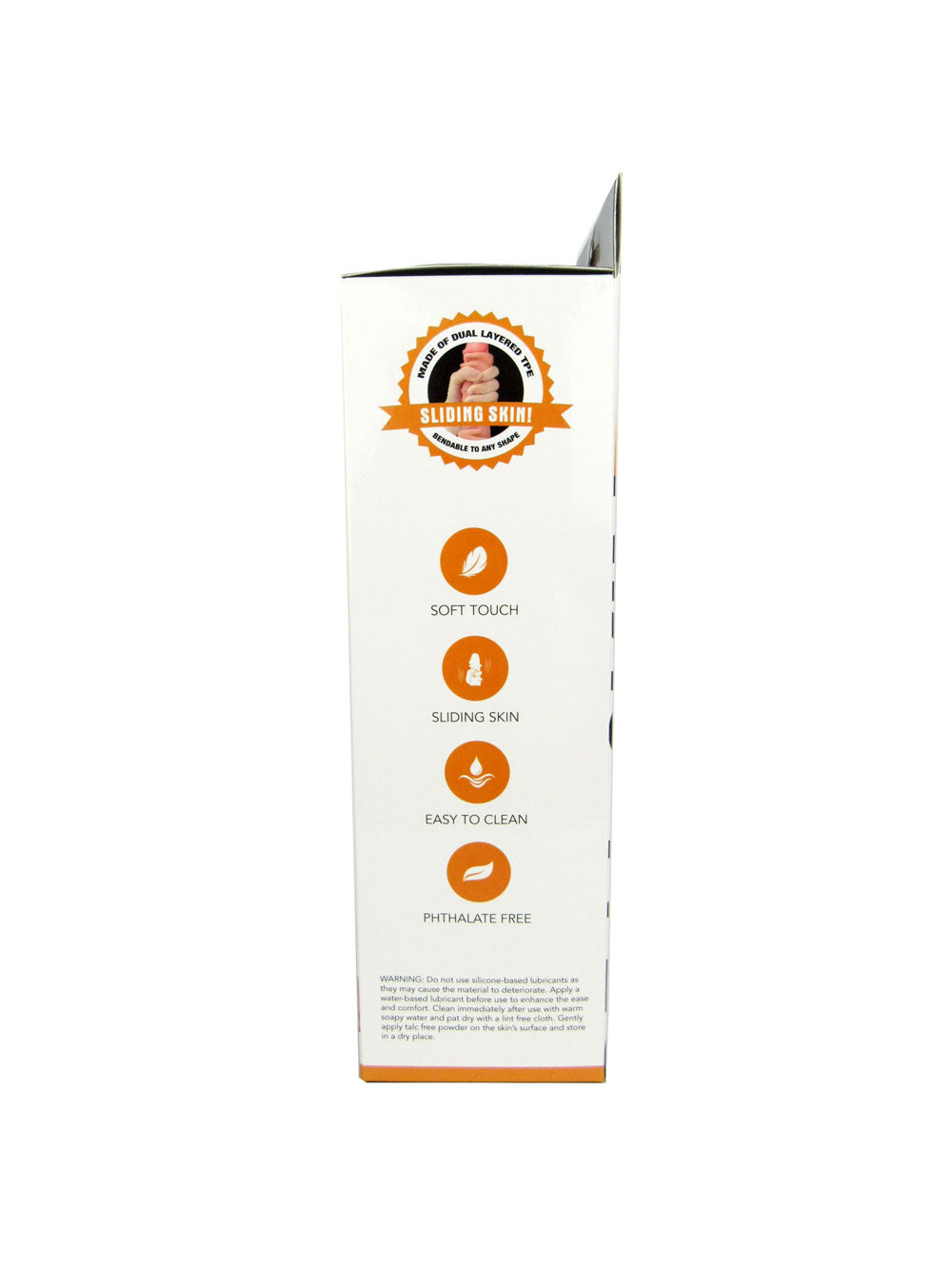Real Skin 7.5" Dual Layer Dildo - Beige