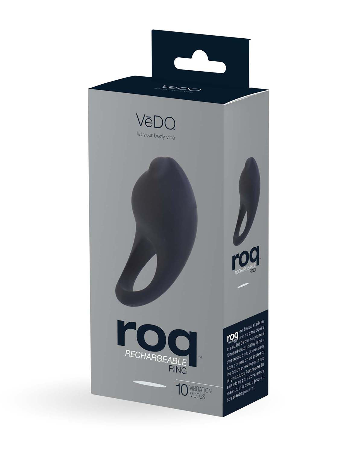 Roq Rechargeable Ring - Just Black VI-R0508