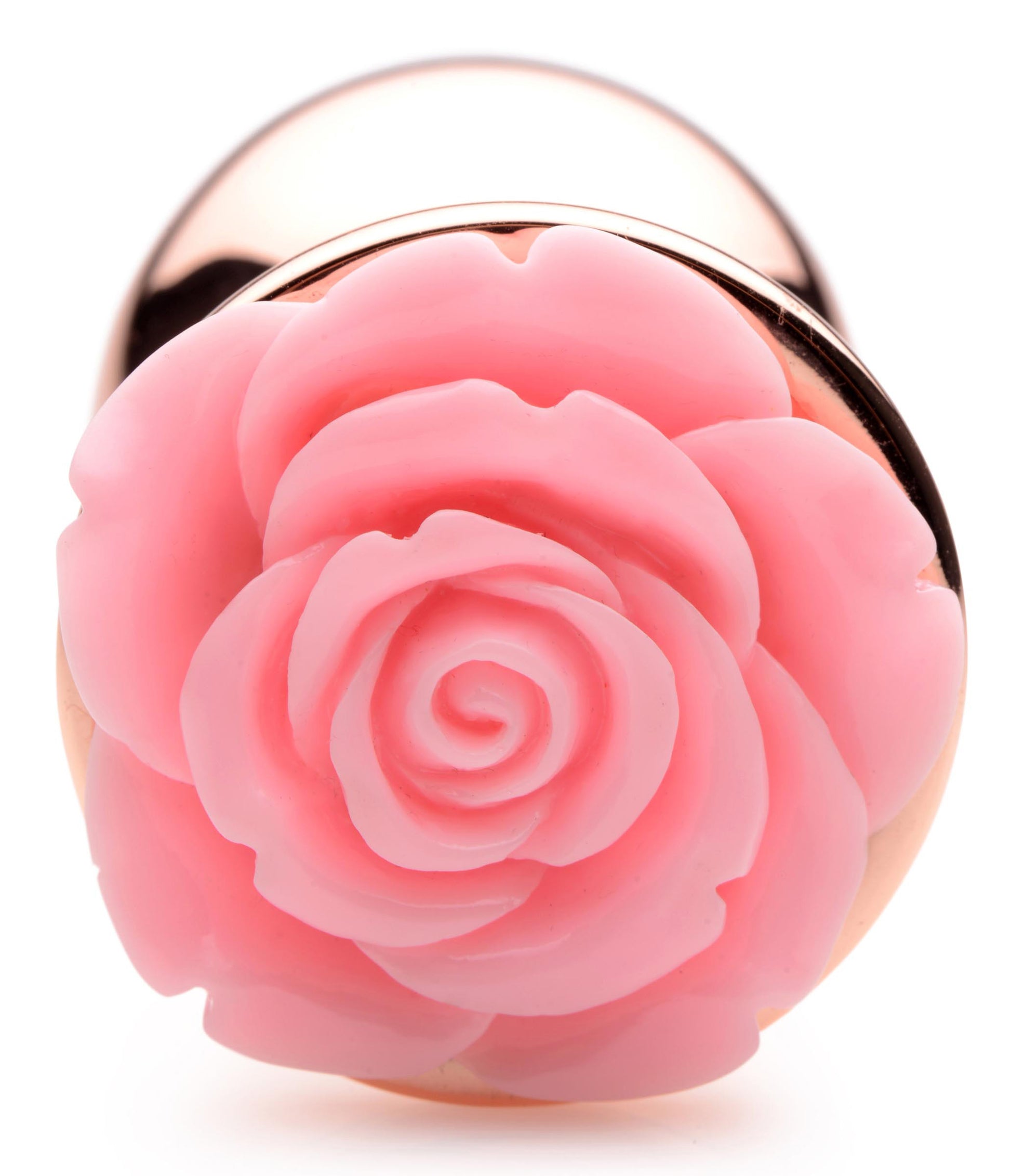 Pink Rose Gold Anal Plug - Large BTYS-AG855-LRG