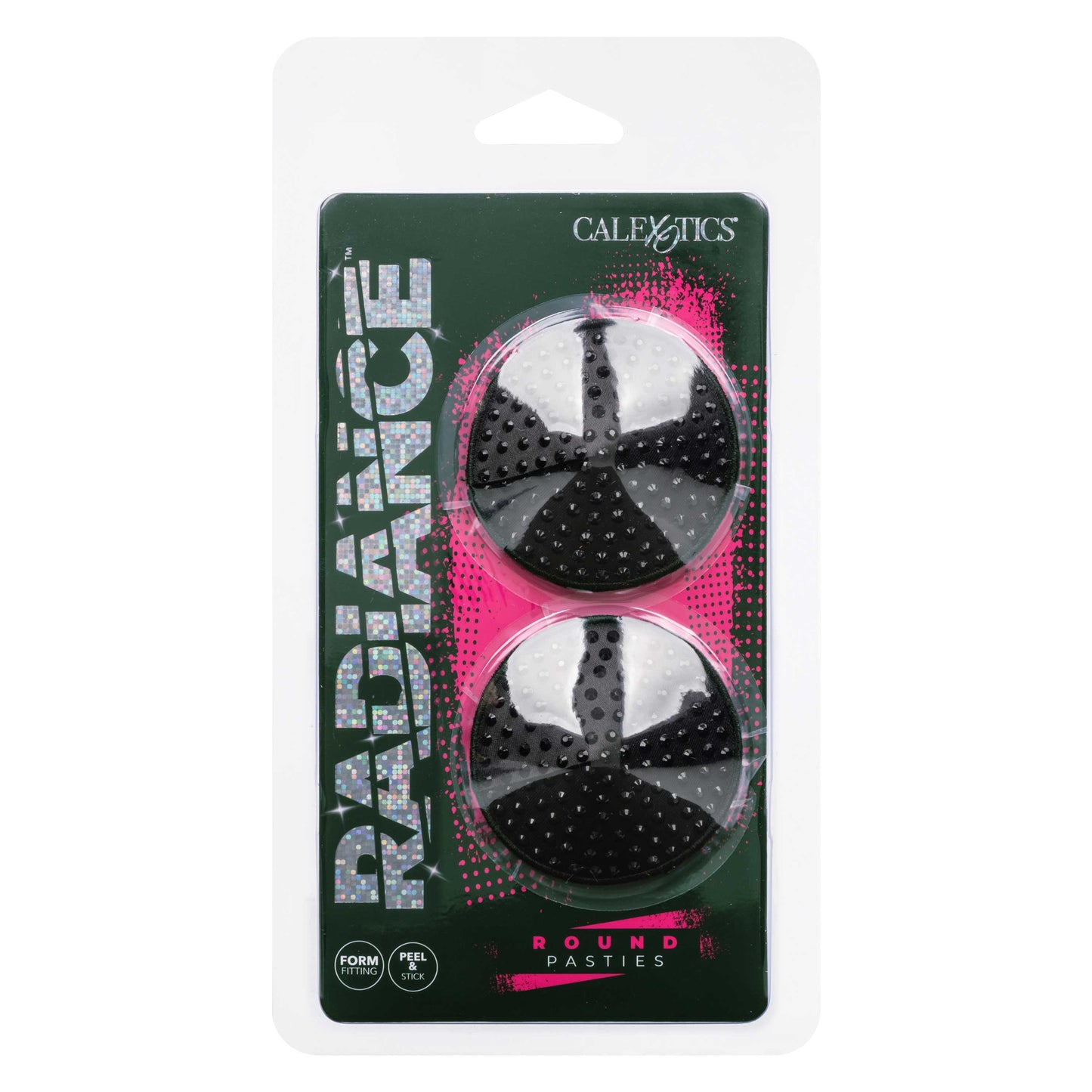 Radiance Round Pasties - Black SE3000062