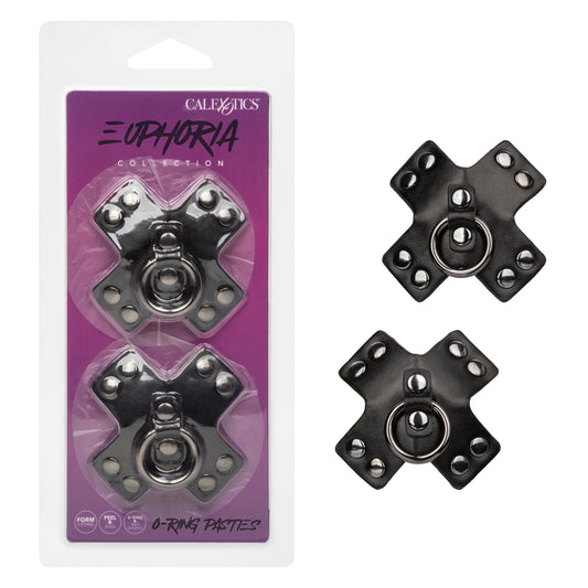 Euphoria Collection O-Ring Pasties - Black SE3100052