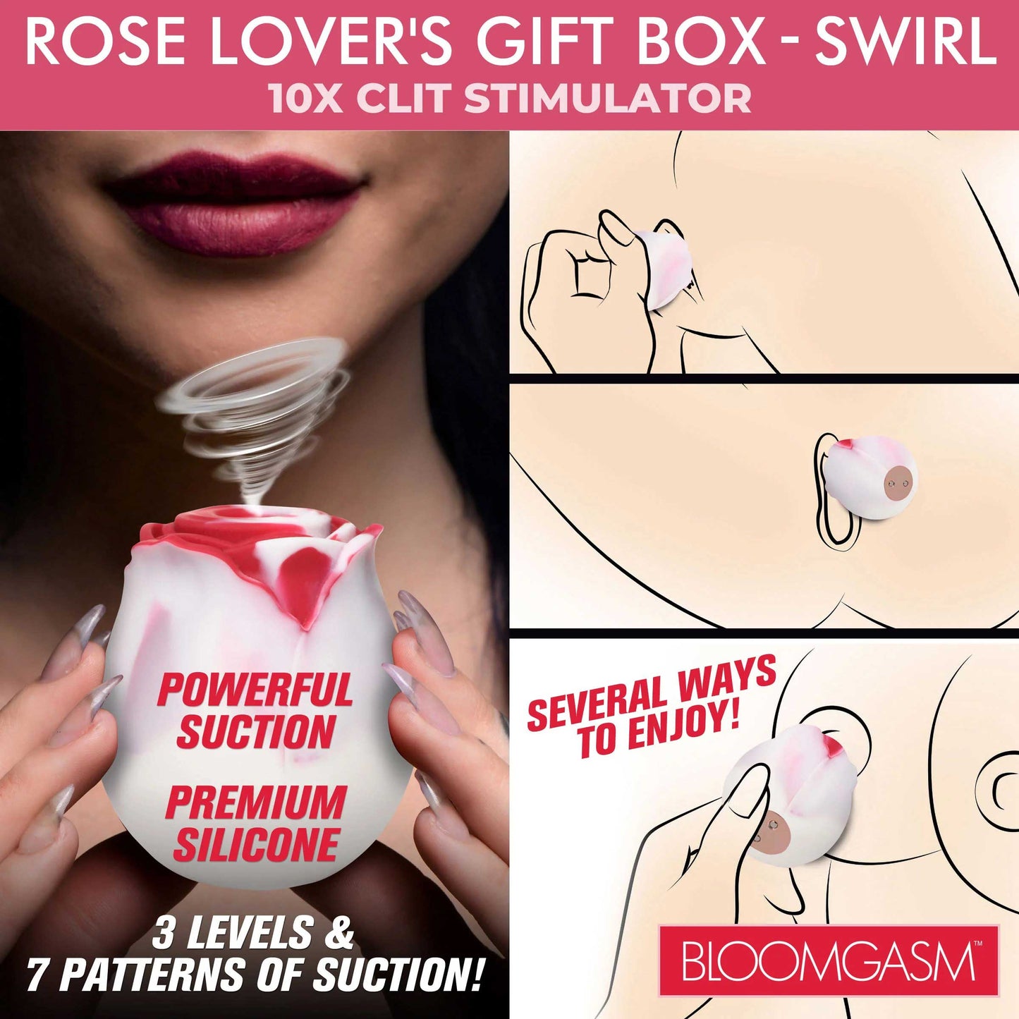 The Rose Lover's Gift Box Bloomgasm - Swirl INM-AH140