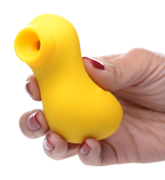 Sucky Ducky Silicone Clitoral Stimulator - Yellow INM-AG685YLW