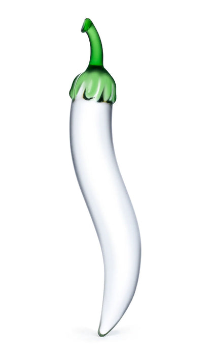 "Glas Naturals Chili Pepper Dildo GLAS-87"