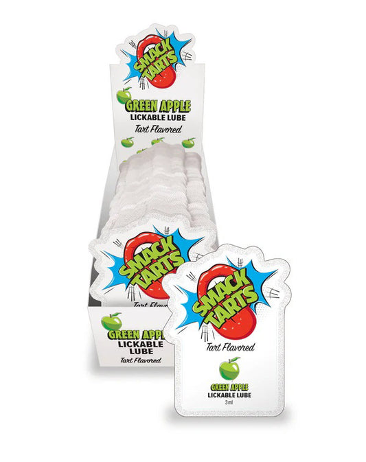 "Smack Tarts Lube 3ml Pouch Display 36pc - Sour Apple LG-BT452PD"