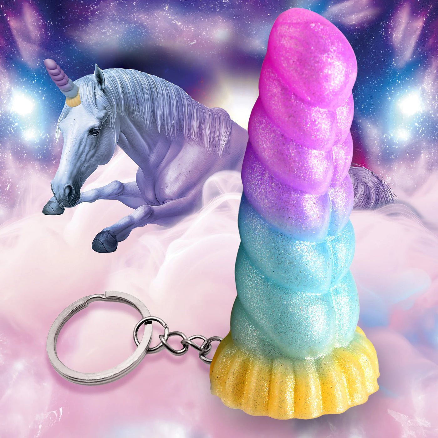 Mystique Unicorn Keychain CC-AH468