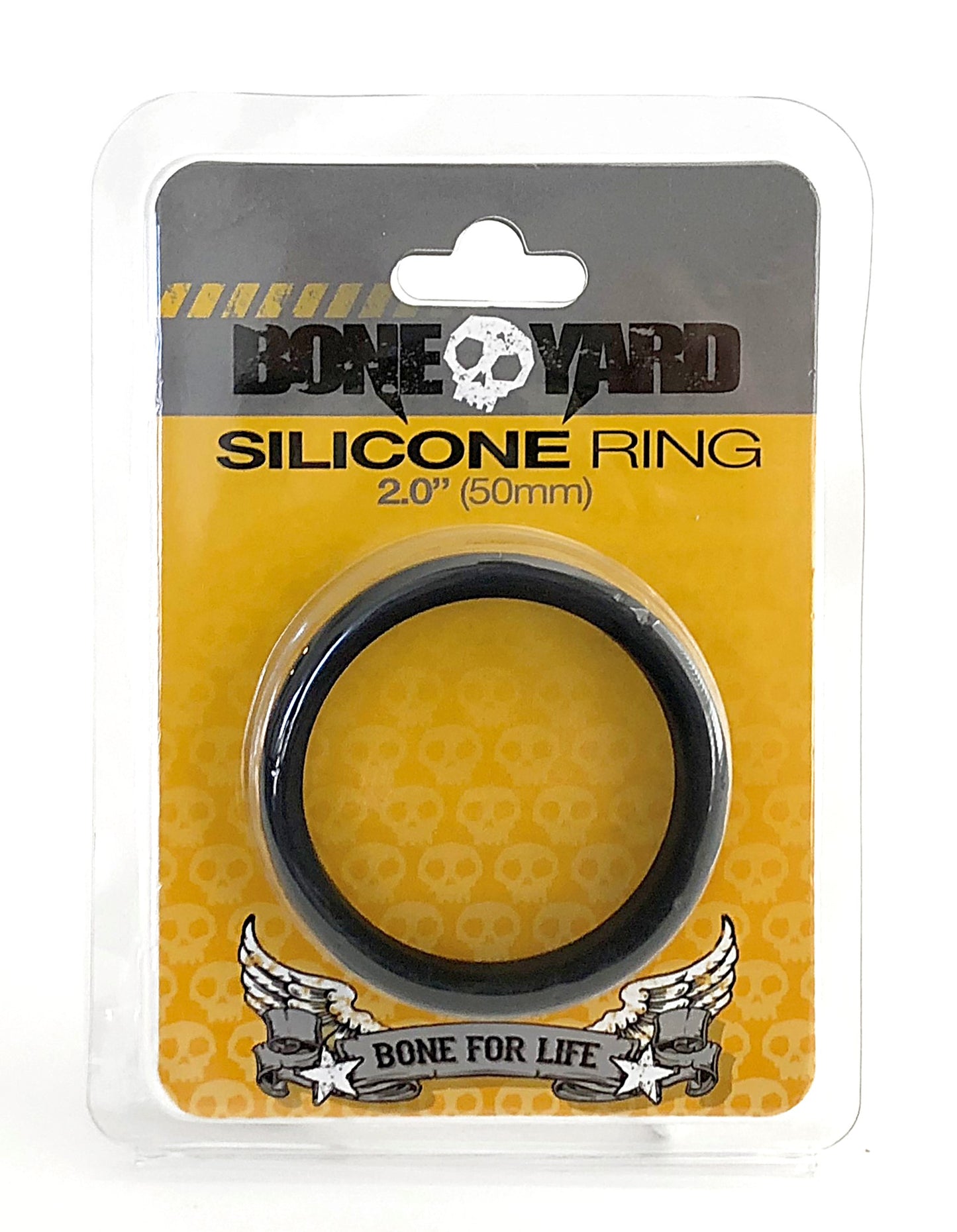 Boneyard Silicone Ring 50mm - Black BY-0150