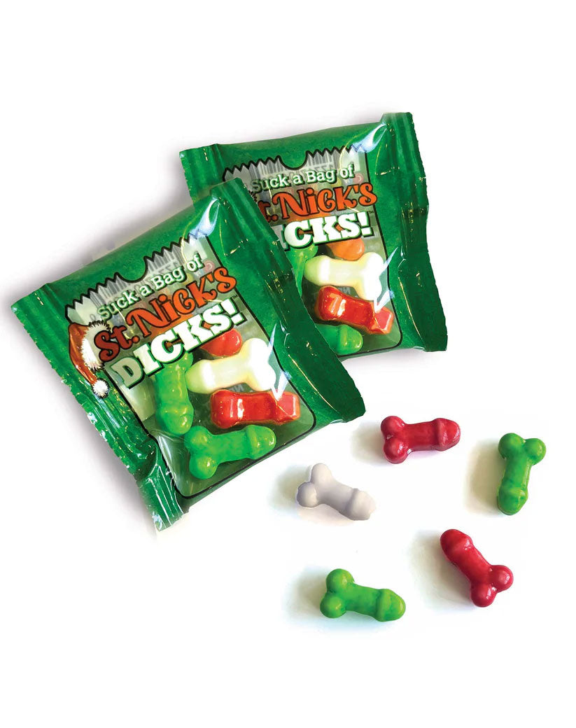 Suck a Bag of St. Nicks Dicks- Display of 100 Ct.