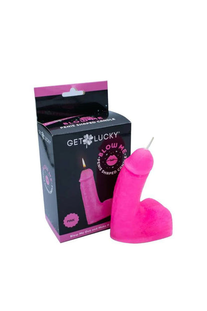 Blow Me Penis Candle - Pink
