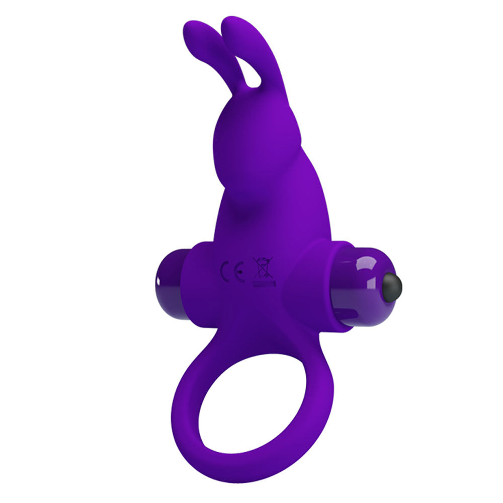 Pretty Love Vibrant Penis Ring I - Purple BI-210204-1