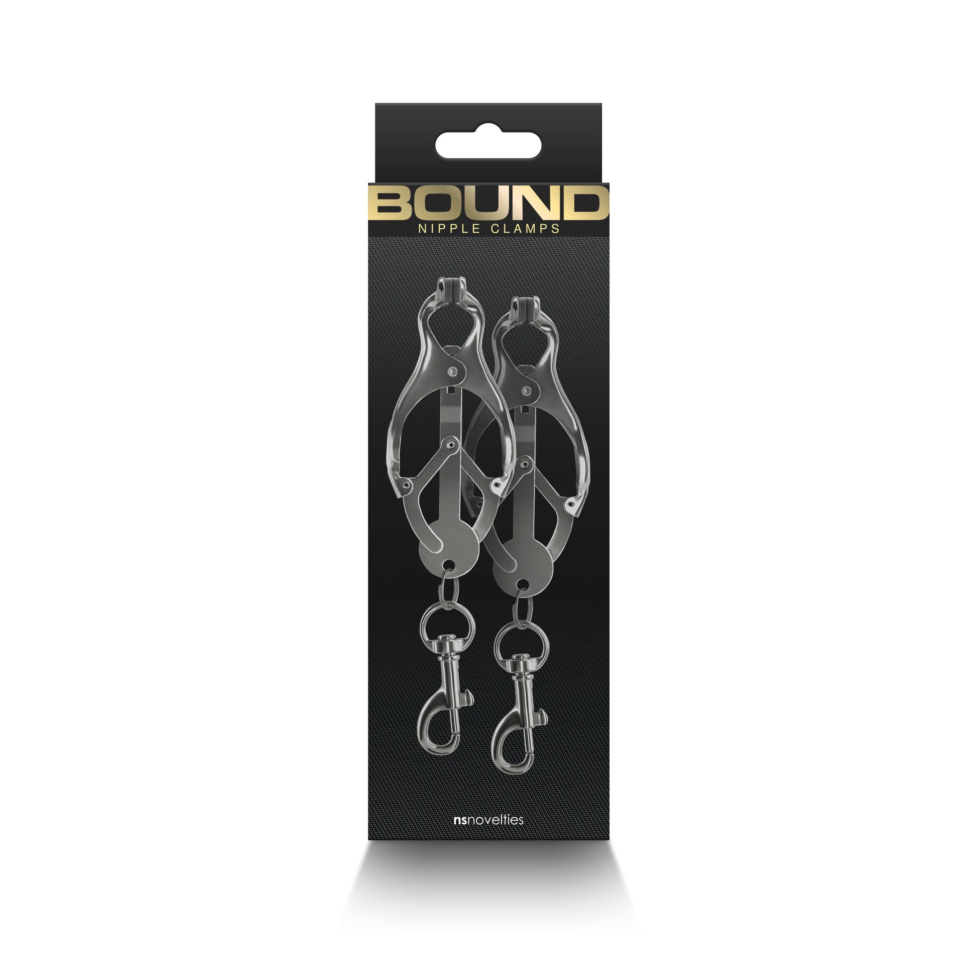 Bound - Nipple Clamps - C3 - Gunmetal NSN-1303-31