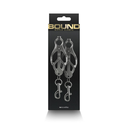 Bound - Nipple Clamps - C3 - Gunmetal NSN-1303-31