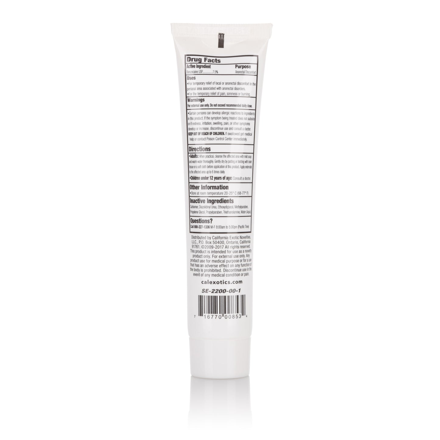 Anal-Eze Tube 1 1/2 Oz